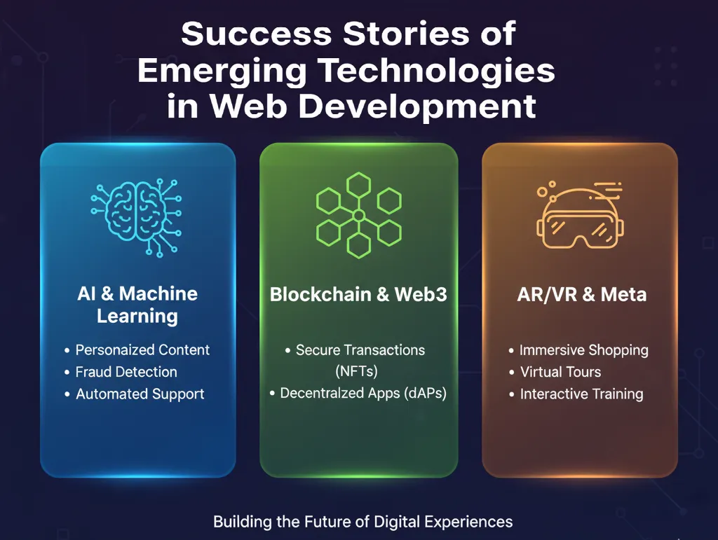 Success Stories of Emerging Technologies in Web Development