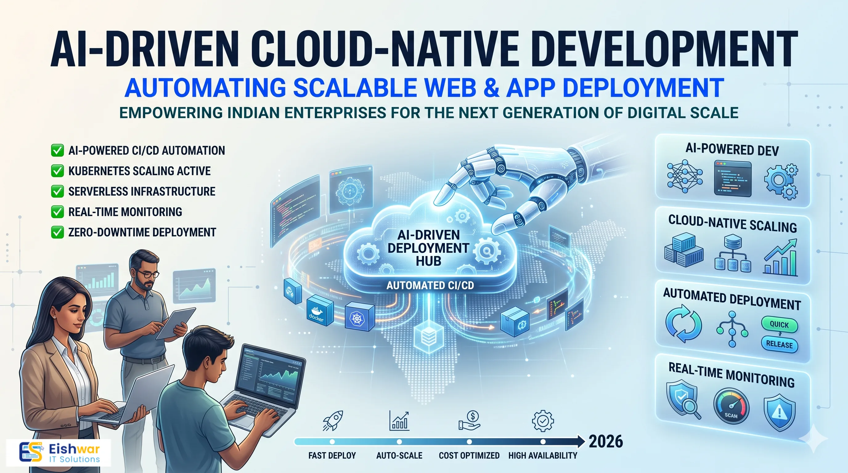 AI-Driven Cloud-Native Development: Automating Scalable Web & App Depl