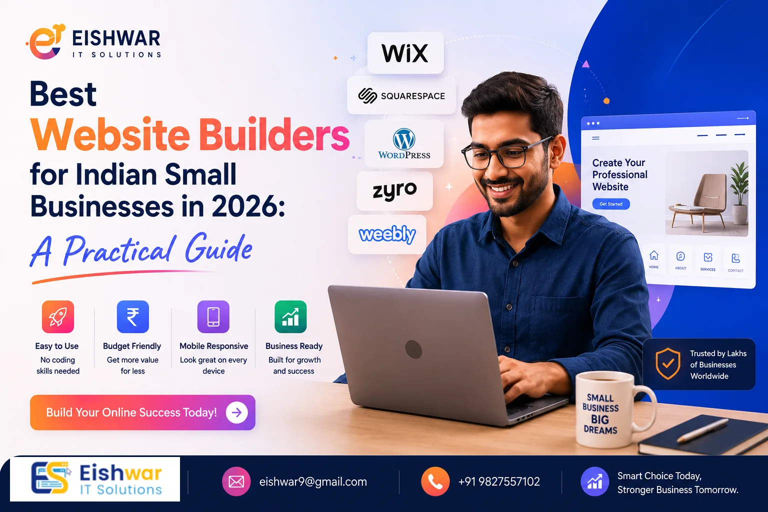 Best Website Builders for Indian Small Businesses in 2026: A Practical