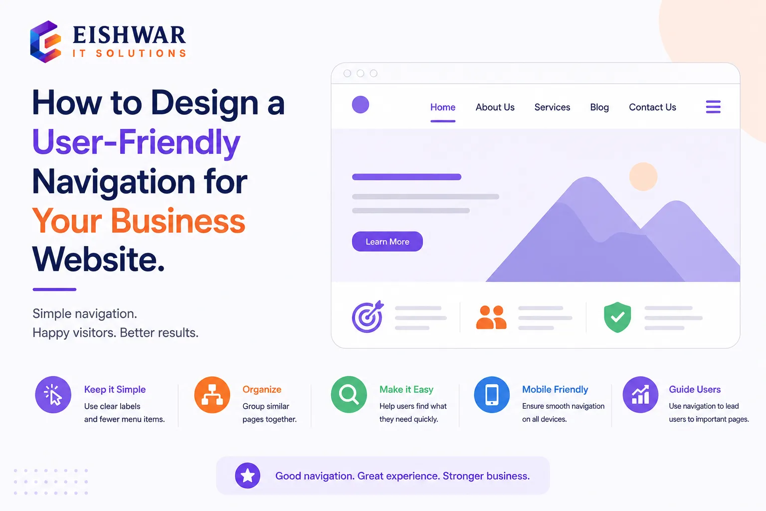 How to Design a User-Friendly Navigation for Your Business Website