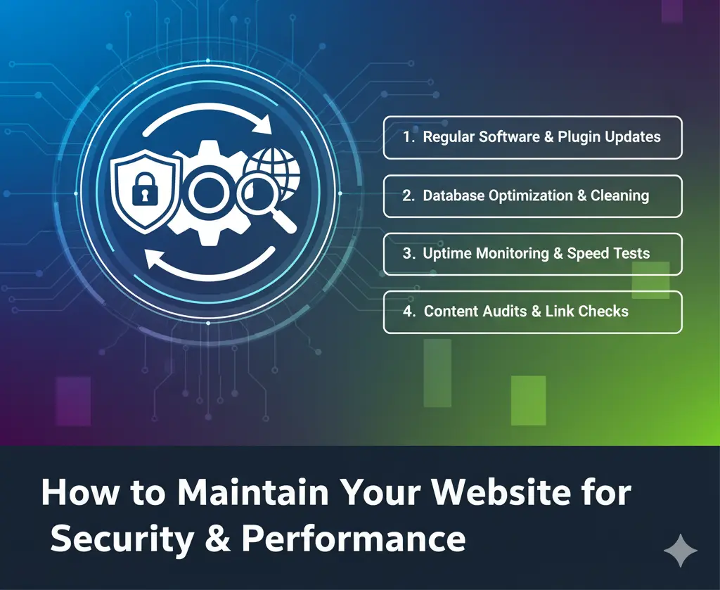 How to Maintain Your Website for Security & Performance