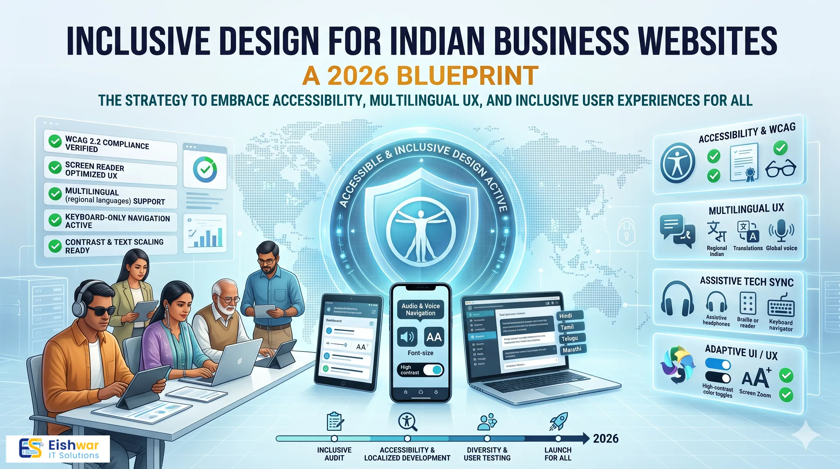 Inclusive Design for Indian Business Websites: A 2026 Blueprint