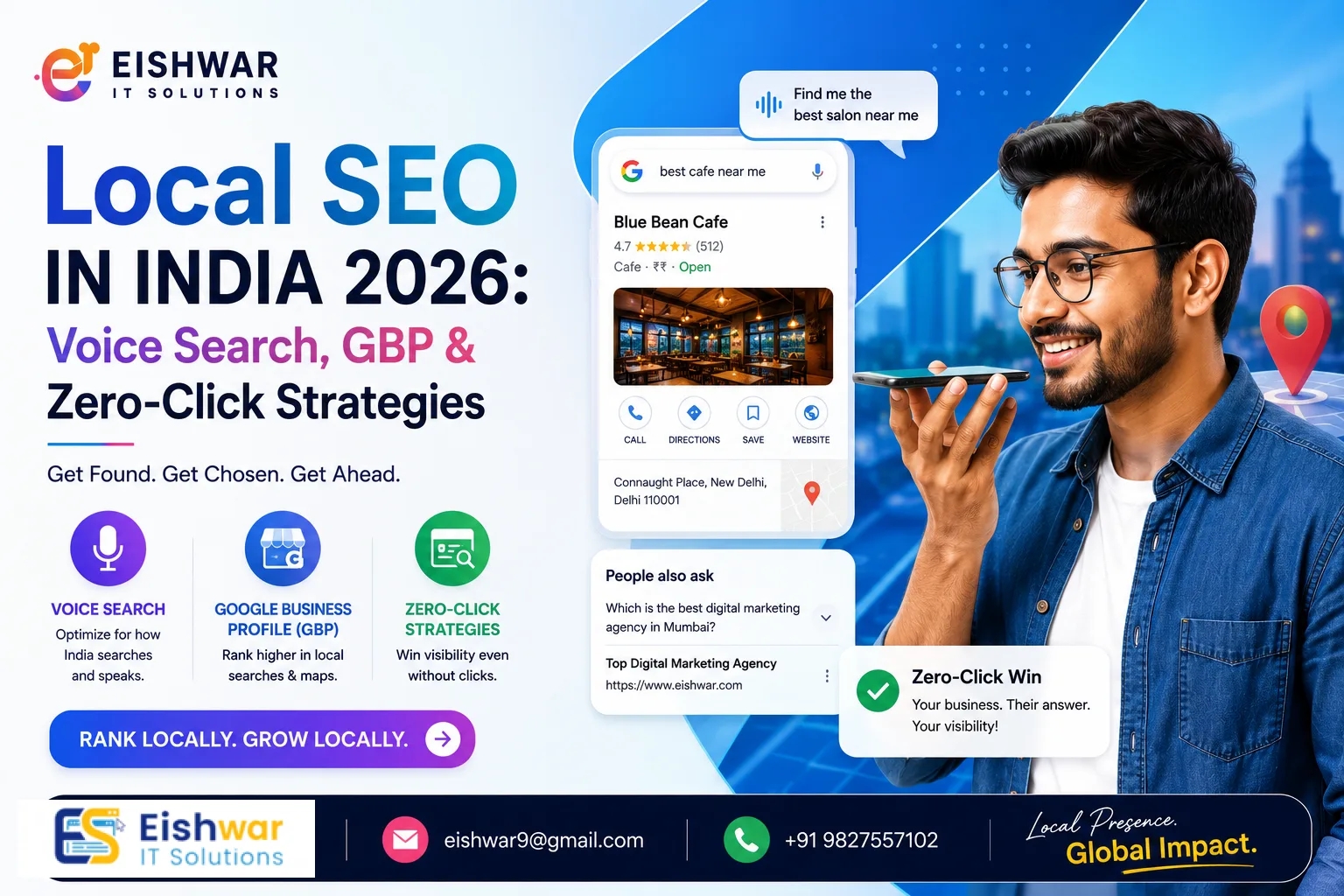 Local SEO in India 2026: Voice Search, GBP & Zero-Click Strategies