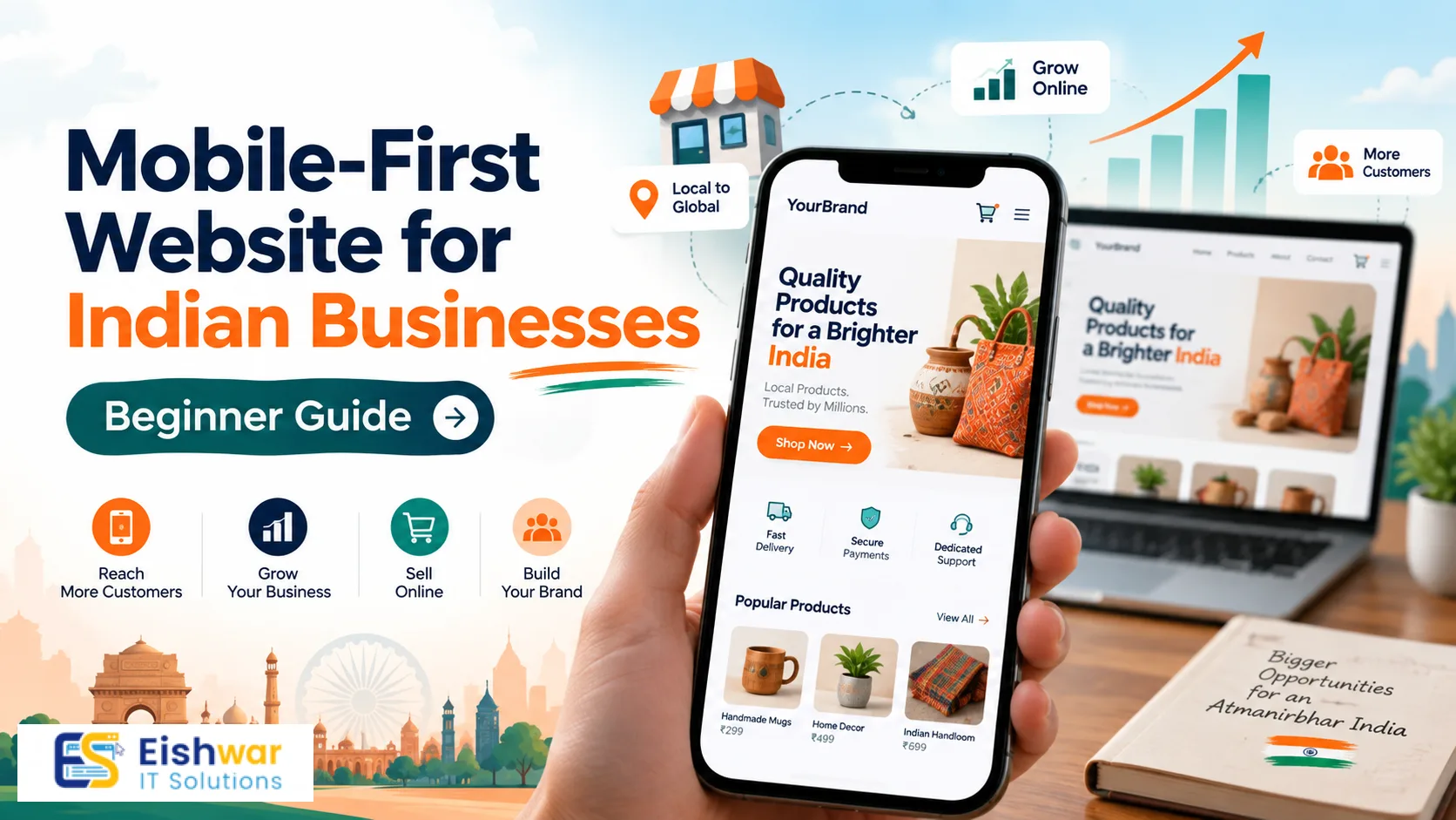 Mobile-First Website for Indian Businesses: Beginner Guide