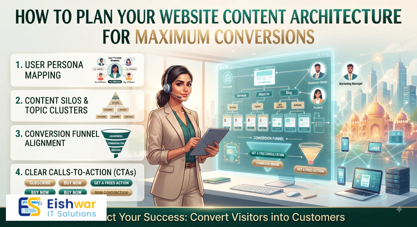 How to Plan Your Website Content Architecture for Maximum Conversions