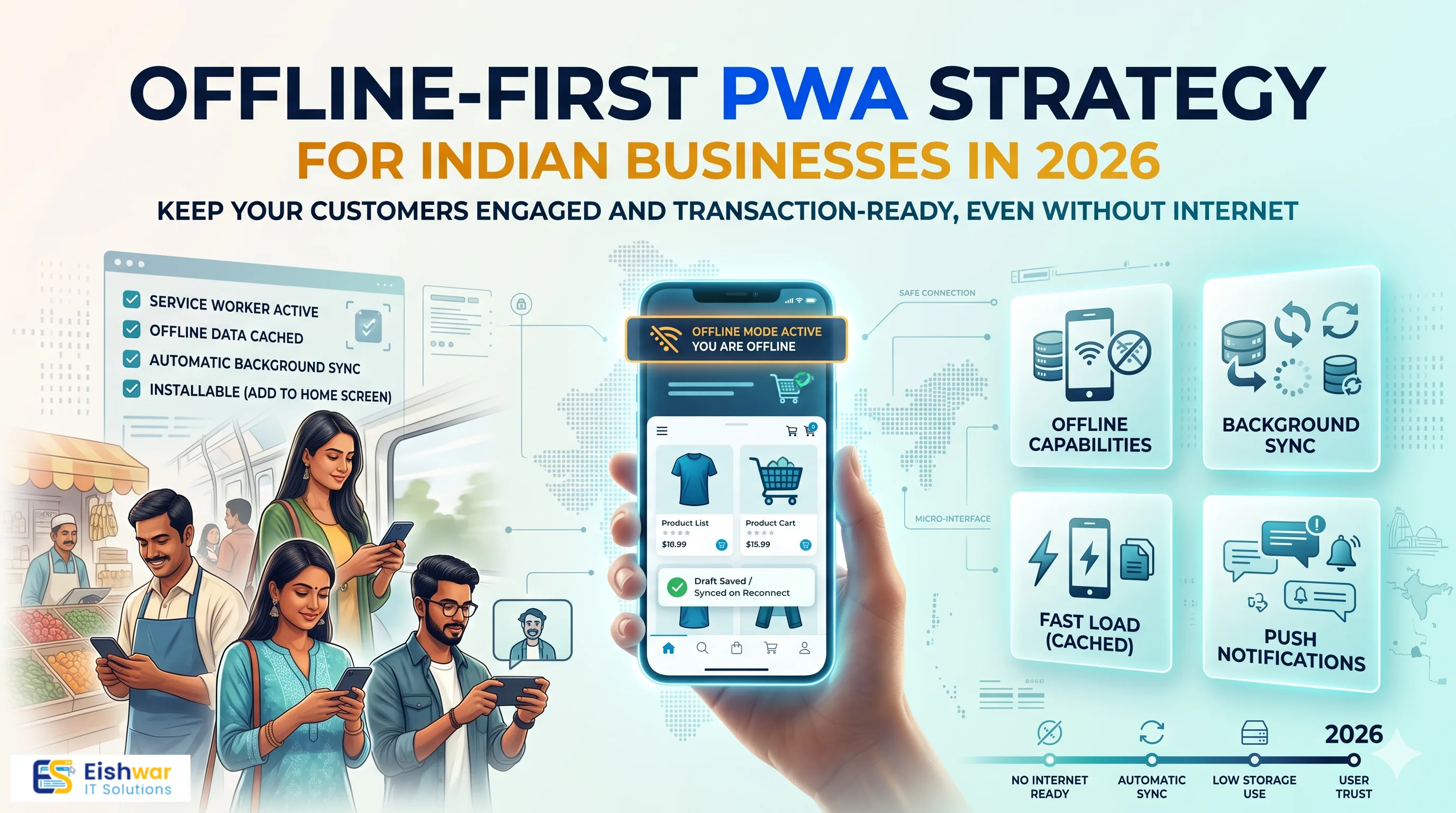 Offline-First PWA Strategy for Indian Businesses in 2026