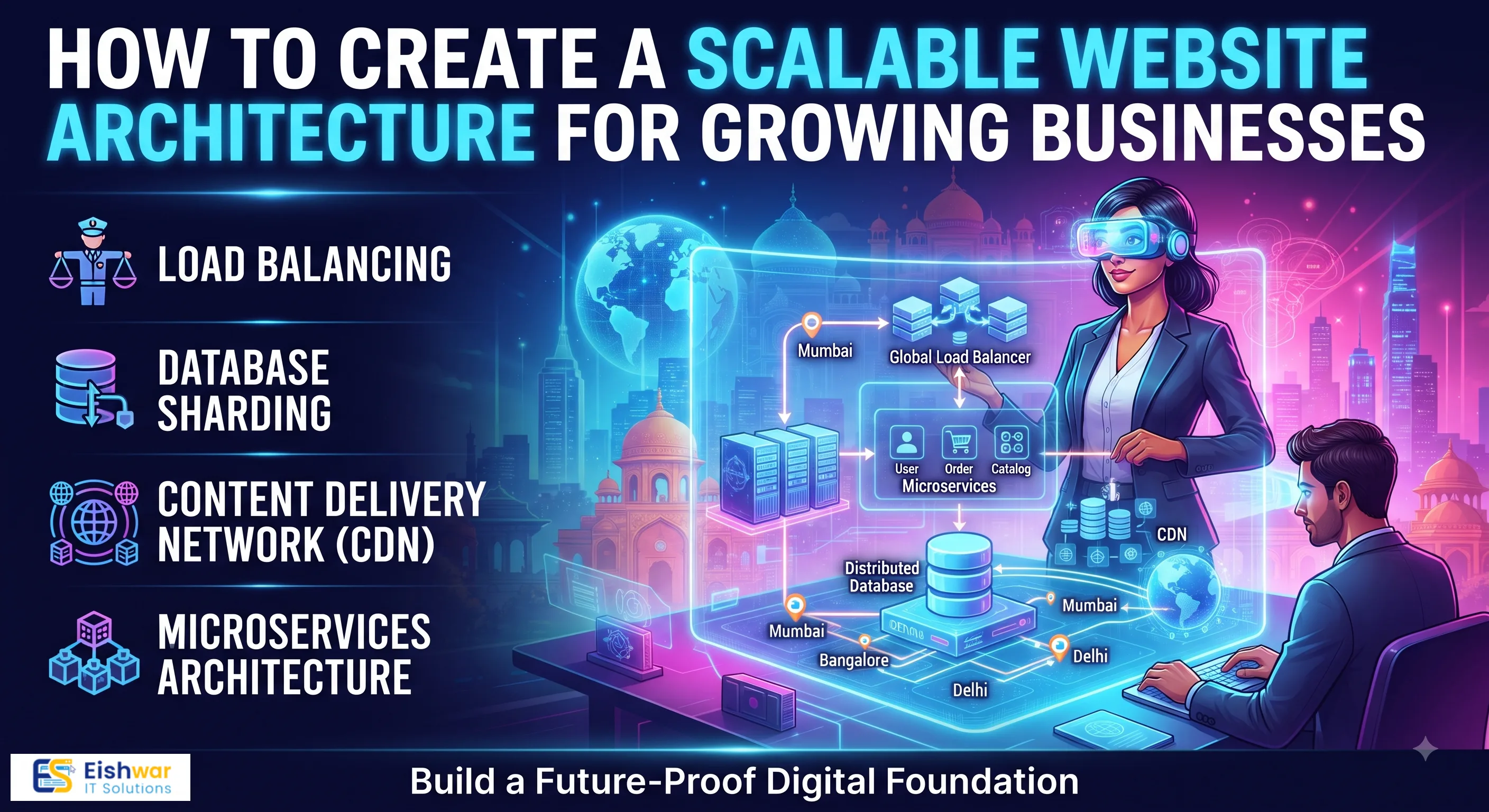 How to Create a Scalable Website Architecture for Growing Businesses