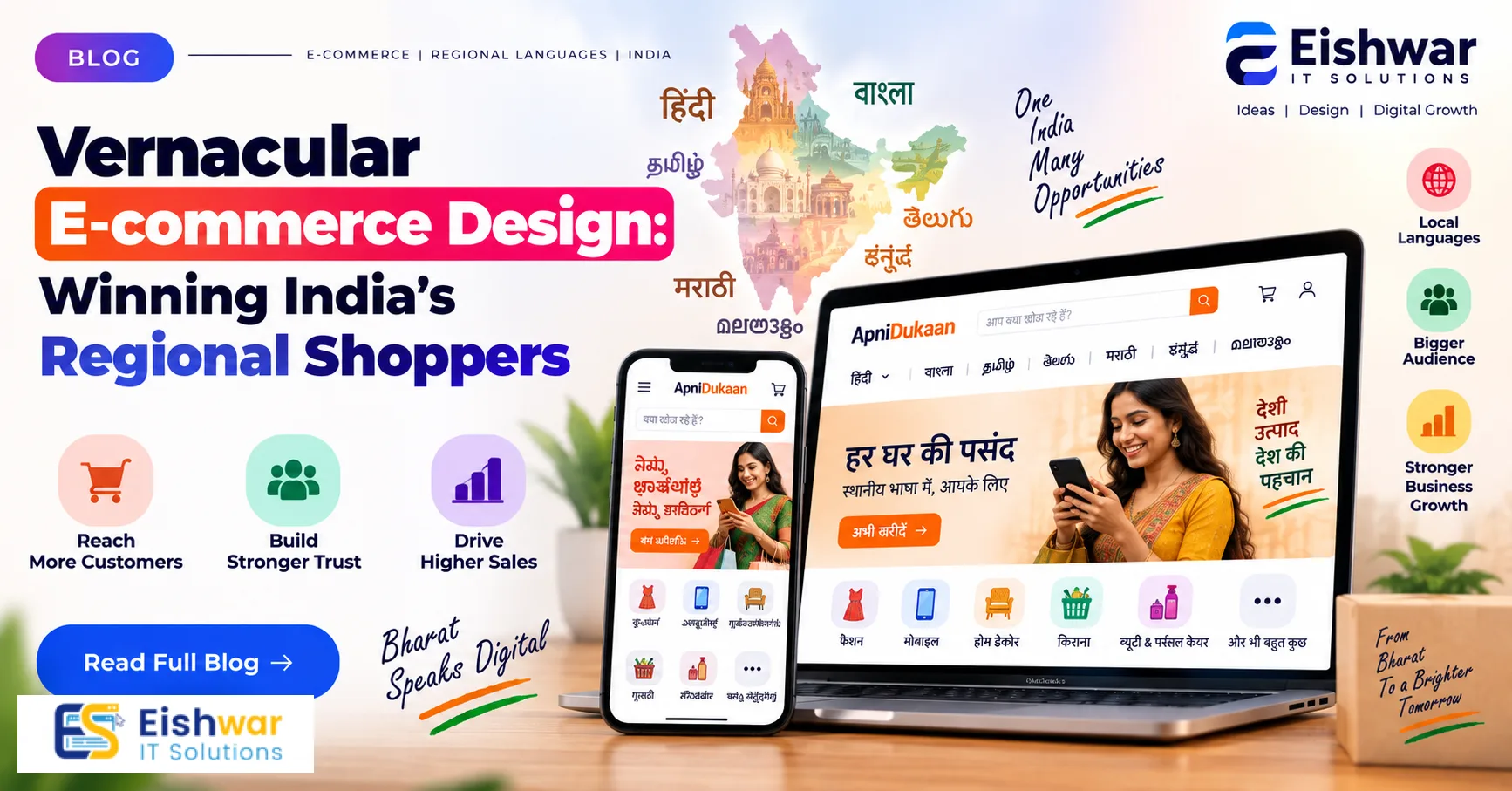 Vernacular E-commerce Design: Winning India's Regional Shoppers