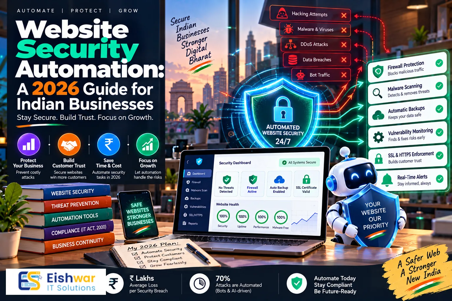Website Security Automation: A 2026 Guide for Indian Businesses to Sav